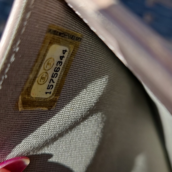 CHANEL Pink Caviar Leather Bifold Wallet Silver CC Zip - Picture 8 of 16